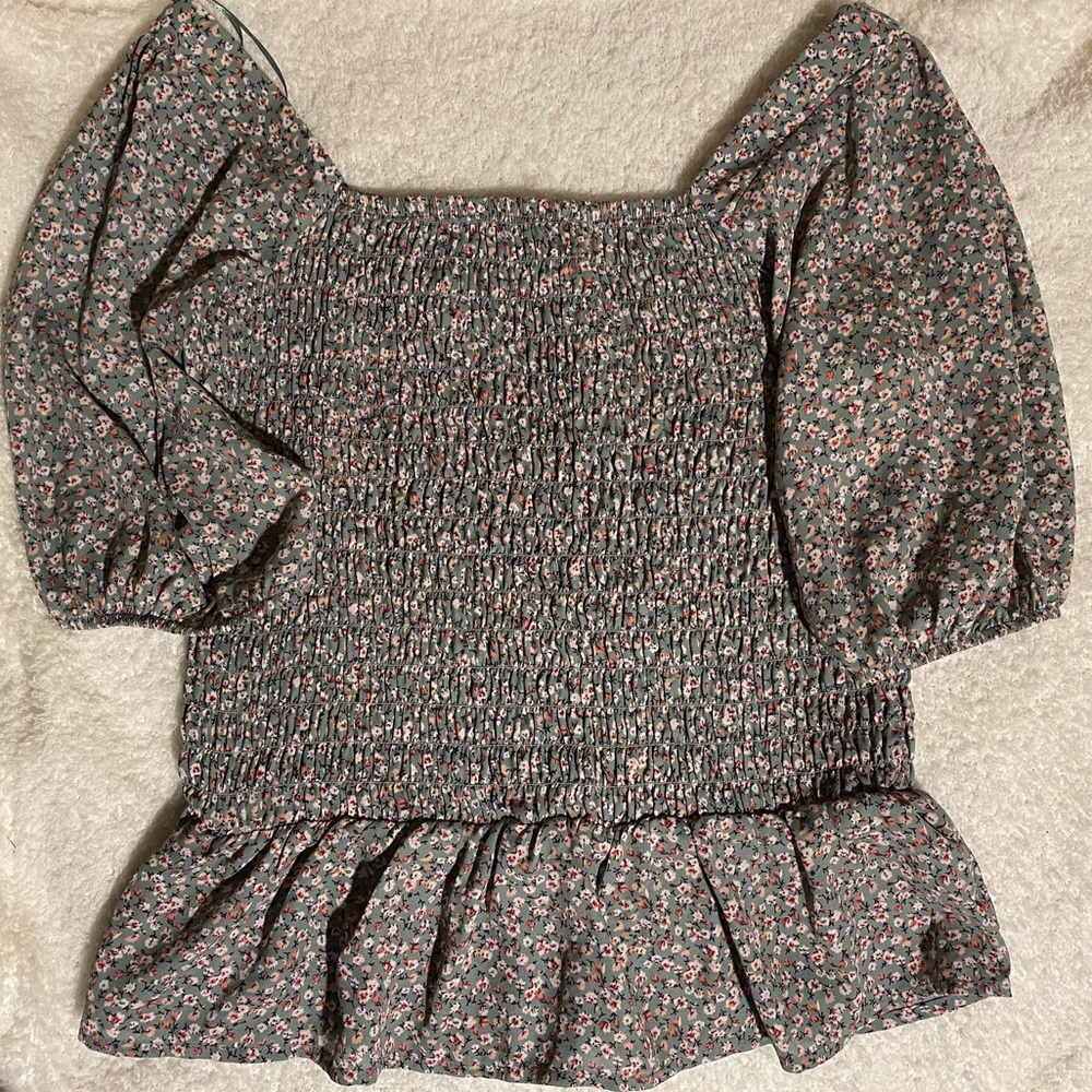Flowery Blouse